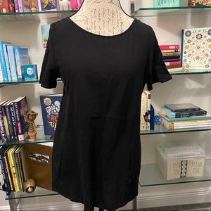Loft Black Tie back Top Medium